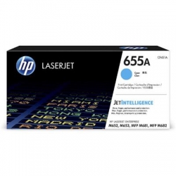 HP 655A HP CF451A Toner HP 655A do Color LaserJet Enterprise M653/M681/M652 | 10 500 str. | Cyan