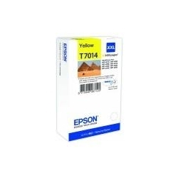 T7014 Tusz Epson C13T70144010 do WP-4015DN/4095DN/4515DN/4525DNF | 34,2ml | yellow