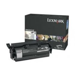 Kaseta z tonerem Lexmark do X-654/656/658 | korporacyjny | 36 000 str. | black