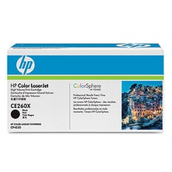HP CE260X Black Toner HP Color LaserJet  CP4525  wyd.17 000 str.